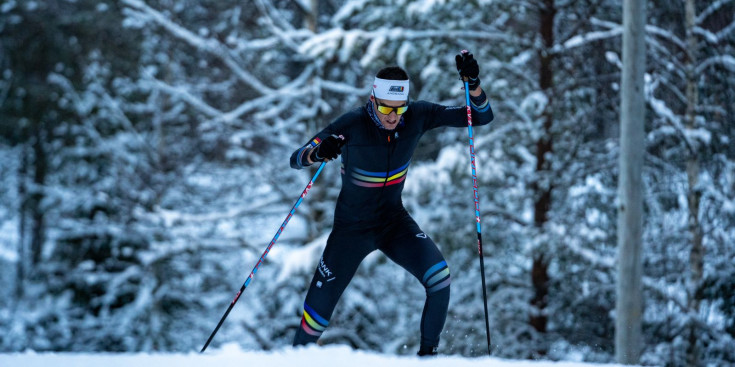 L’esquiador andorrà, Irineu Esteve.