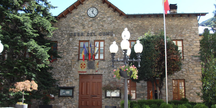 La Casa Comuna de Sant Julià de Lòria.