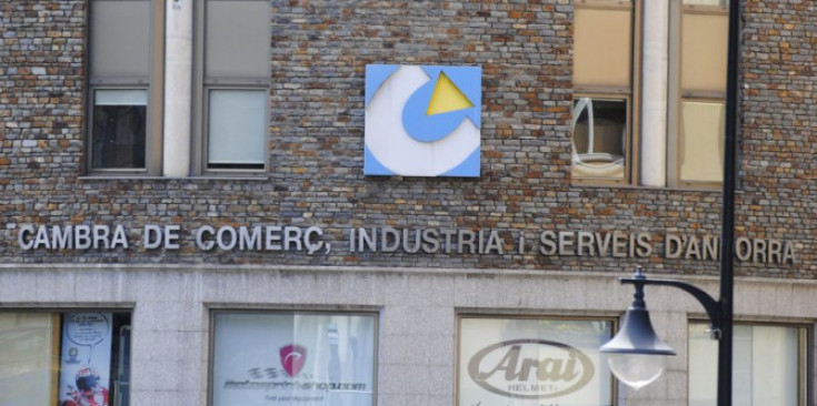 Edifici seu de la Cambra de Comerç, Indústria i Serveis d’Andorra.