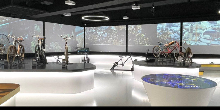 Exposició permanent del Bici Lab.
