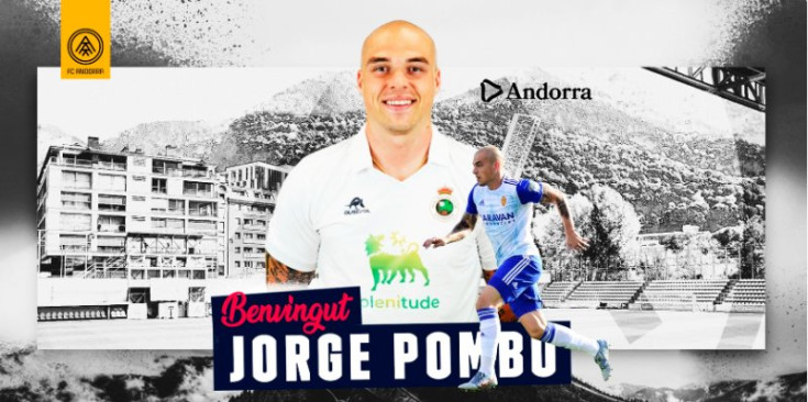 Imatge de la benvinguda de Jorge Pombo.
