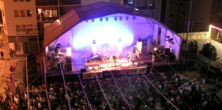 Un concert de Festa Major a Sant Julià de Lòria.