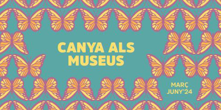 Fulletó promocional de 'Canya als museus'.