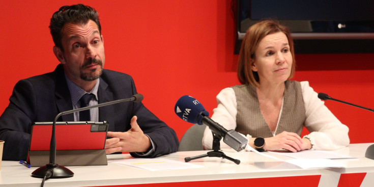 Gerard Alís i Marta Pujol, avui.