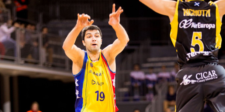 Stojanovski, una de les claus del bon joc del BCA, dissabte passat. FOTO: ACB Photo / A. Martín