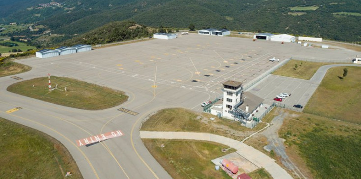 L'aeroport d'Andorra-la Seu d'Urgell.