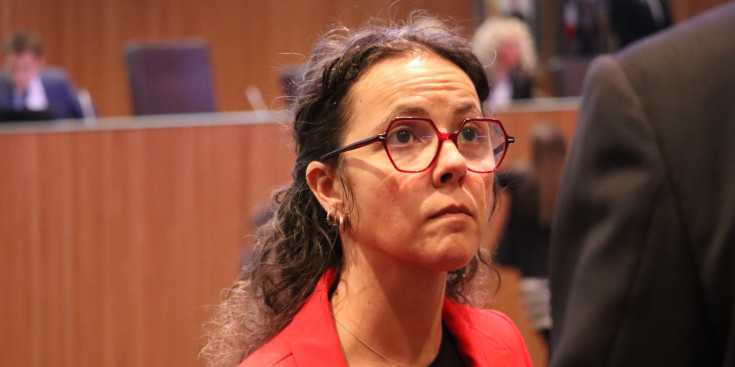 La presidenta del grup parlamentari Socialdemòcrata i consellera general, Judith Casal.