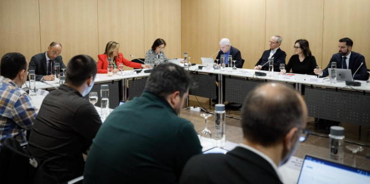 Una reunió del Consell Econòmic i Social (CES).