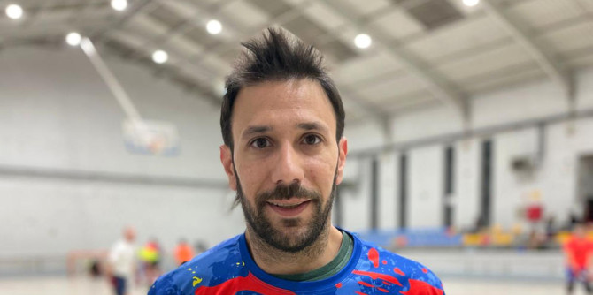 El nou seleccionador d'hoquei patins, Jordi Garcia.