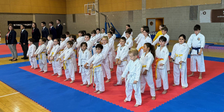 Imatge de la 20a edició del Trofeu Karate Xavi Andorra TopKata de Karate.