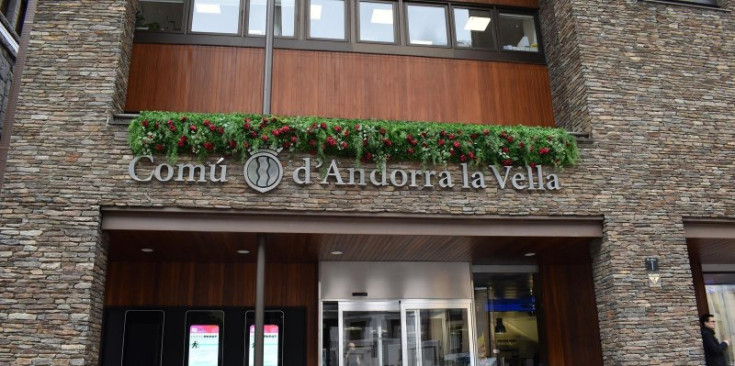 La façana del Comú d'Andorra la Vella.