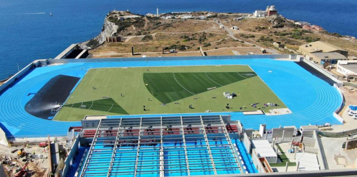 El Lathbury Athletics Stadium de Gibraltar.