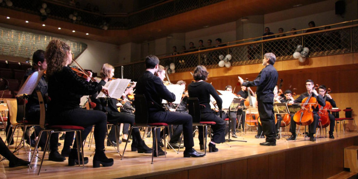 Un Concert de Santa Cecília a l'Auditori Nacional.
