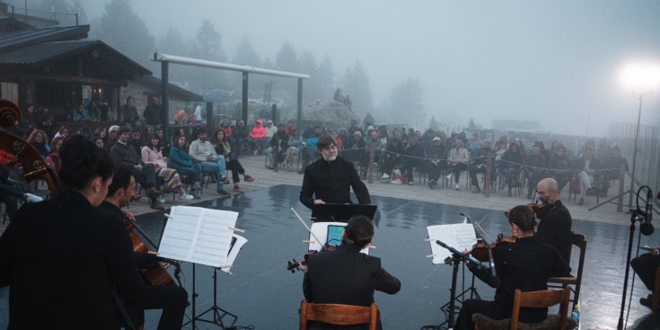 Encamp commemora els 20 anys de la Vall del Madriu amb un concert a 2.300 metres