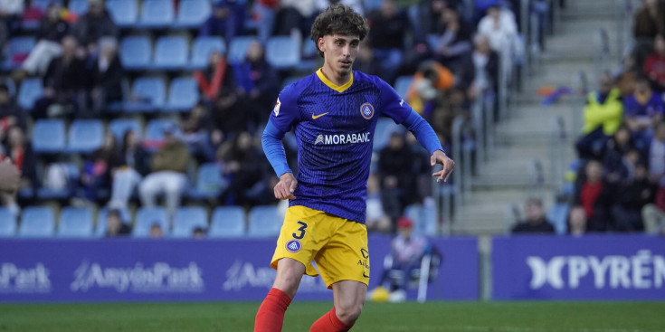 José Marsà marxa de l'FC Andorra.