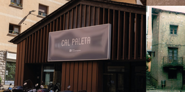 La borda de Cal Paleta es converteix la setmana vinent en una sala d'art.