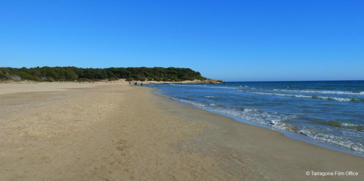 La platja Llarga de Tarragona