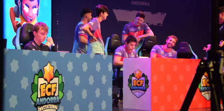 Dos dels equips participants en el torneig de Brawl Stars.