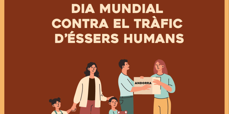 Una de les imatges per commemorar el Dia mundial contra el tràfic d’éssers humans.