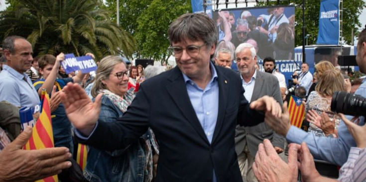 Carles Puigdemont podria ser detingut en la seva assistència a la investidura.