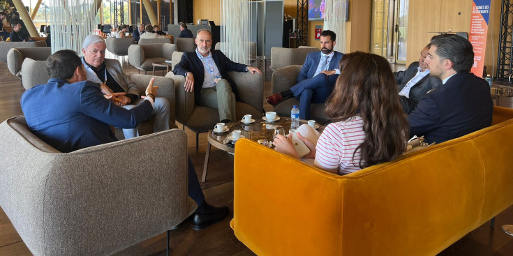 Membres de la CEA a 'le Rencontre des Entrepreneurs de France'.