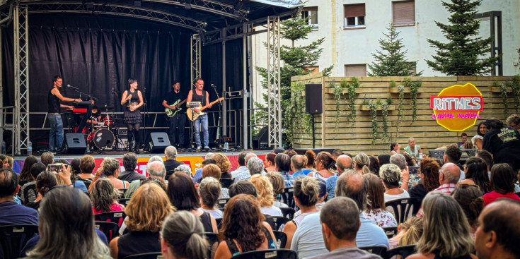 Èxit rotund del cicle ‘Ritmes, capital musical’ en la seva nova ubicació, amb una mitjana de 250 assistents per concert.