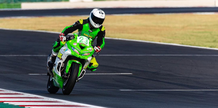 Jordi Raposeiras el passat cap de setmana Mugello.