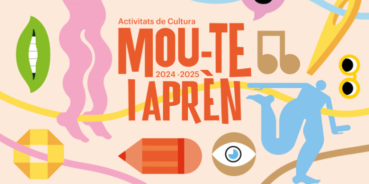 El cartell per presentar la programació de 'Mou-te i aprèn amb nosaltres' del Comú d'Escaldes-Engordany.