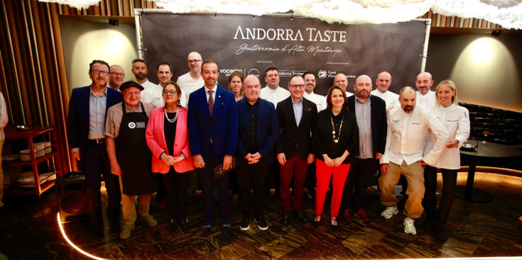 Imatge del sopar inaugural de l'Andorra Taste 2024.