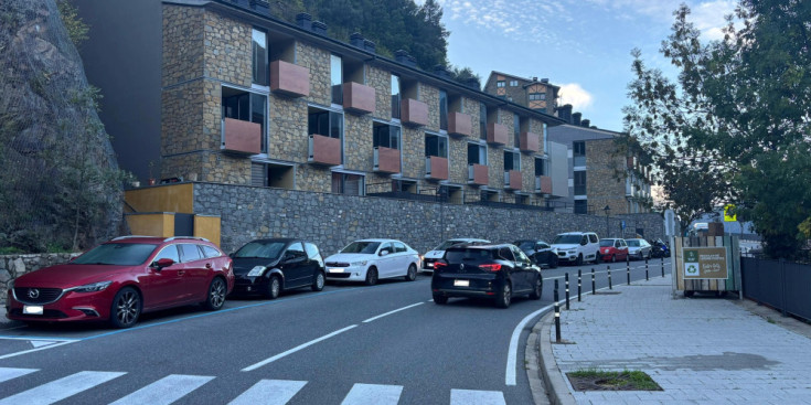 Algunes de les zones blaves de Sant Julià que seran modificades.