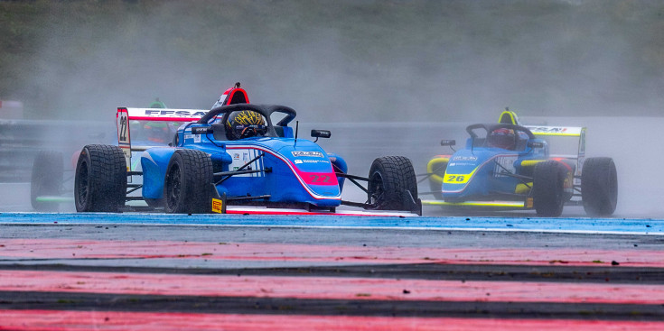 Frank Porté al circuit Paul Ricard.