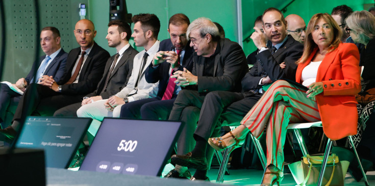 La ministra Marsol a l'inici del City Science Summit 2024.