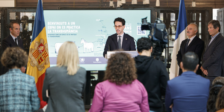 Inaugurat el nou camí de la transhumància 'Estives' entre Andorra i l'Arieja.