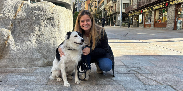 Pirata un border collie que va ser adoptat gràcies al calendari solidari 2024