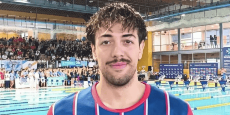 Aleix Ferriz, nou rècord d'Andorra dels 100 i 200 metres esquena.