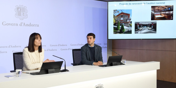 Presentació del ministeri de Cultura de la reforma que viurà l'Auditori Nacional l'any vinent.