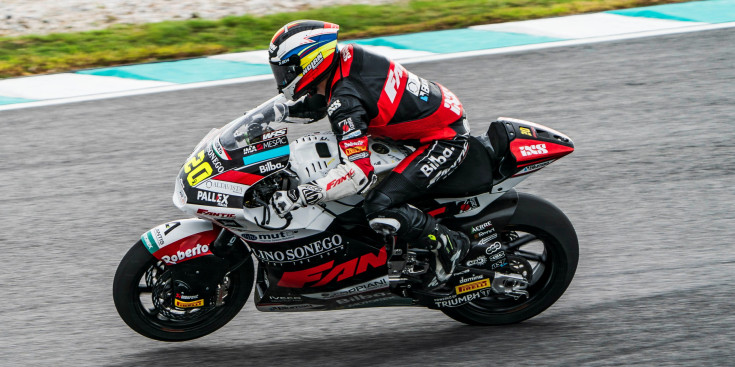 Cardelús avui al circuit de Sepang.