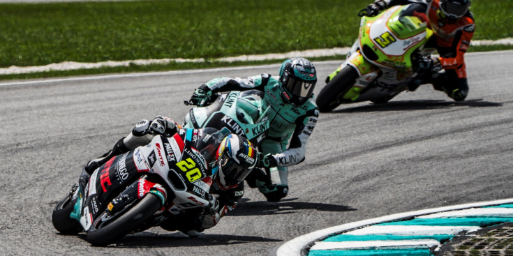 Cardelús, avui durant la cursa al circuit de Sepang.