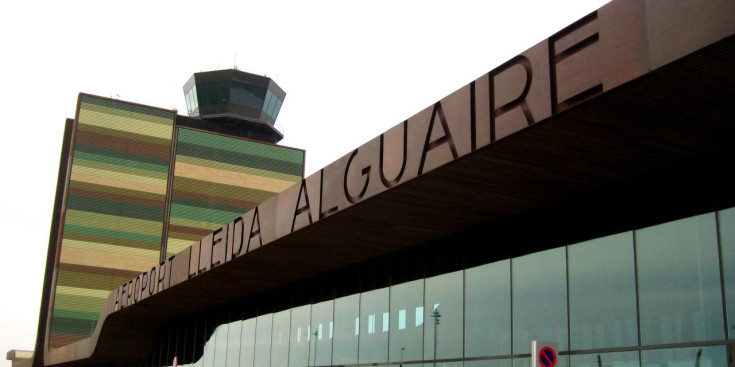 Edifici d’operacions de l’aeroport Lleida-Alguaire.