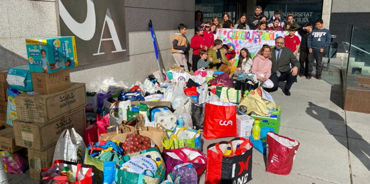 Els donatius es traslladaran aquesta setmana a les zones afectades per contribuir a la recuperació.