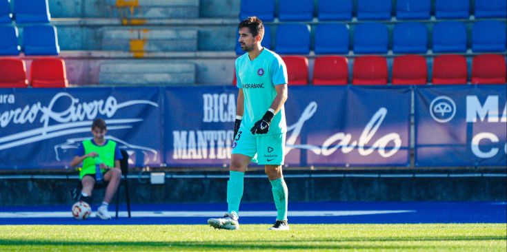 Oier Olazábal a l'O Couto el passat cap de setmana.