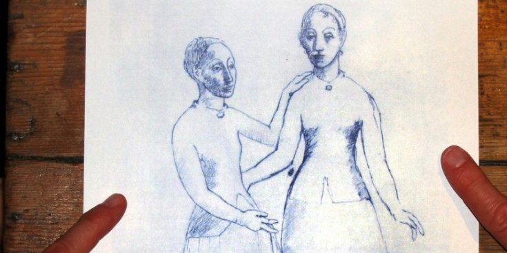 El dibuix ‘Les pageses d’Andorra’, de Picasso, conservat a Chicago.