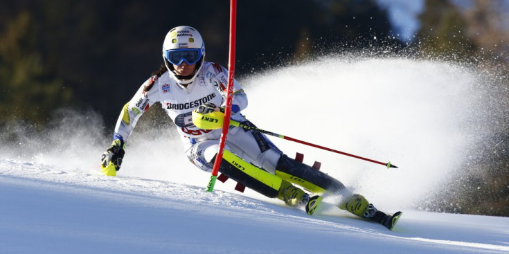 Gutiérrez, a l’eslàlom que va disputar a l’estació austríaca de Lienz.