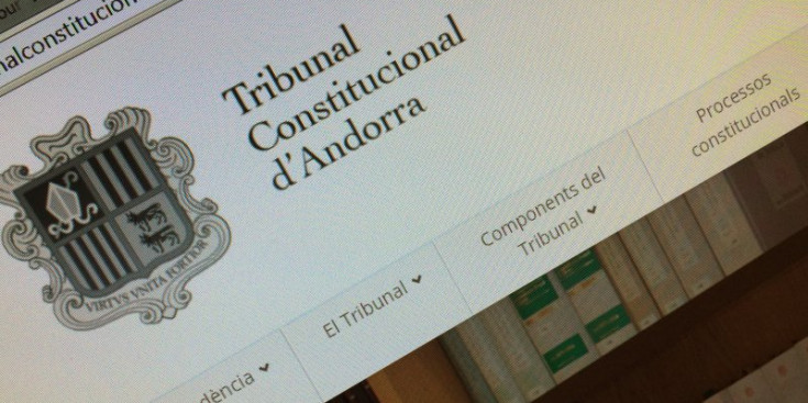 El web ‘tribunalconstitucional.ad’