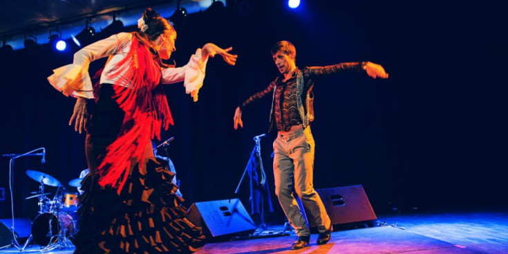 Una actuació de flamenc-jazz dels membres d’Antonio Lizana Group.