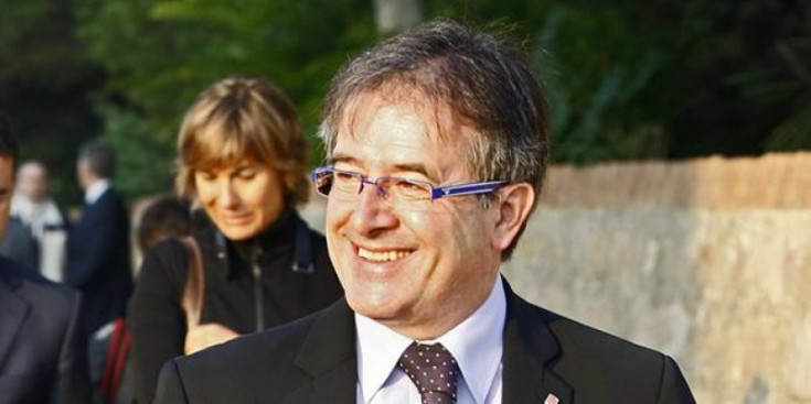 Jordi Ausàs, en un acte oficial quan era conseller de Governació, l’octubre del 2010.