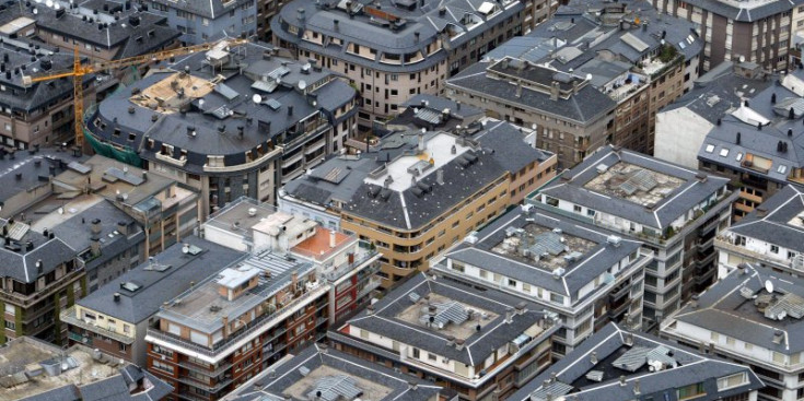 Vista aèria d’Andorra la Vella, un dels punts amb més demanda i menys oferta de pisos de lloguer.