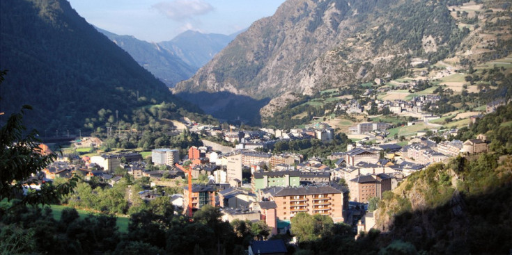 Vista panoràmica d'Andorra