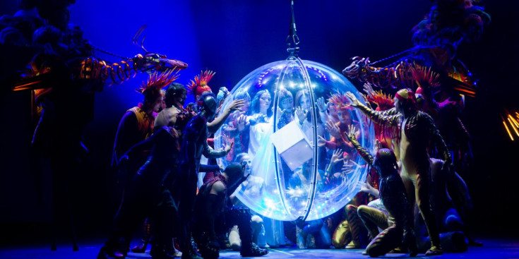 Un moment de l’espectacle del ‘Cirque du Soleil’ en la darrera edició.