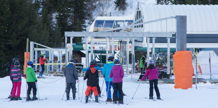 Imatge d'arxiu de les pistes d'Arcalís.